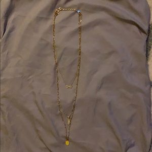 Things remembered gold infinity 3 layered necklace